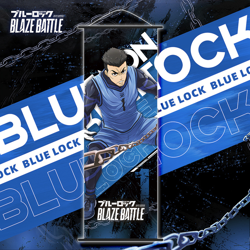 Anime Blue Lock Scroll Canvas  - огляд і ціна Home Decor Painting