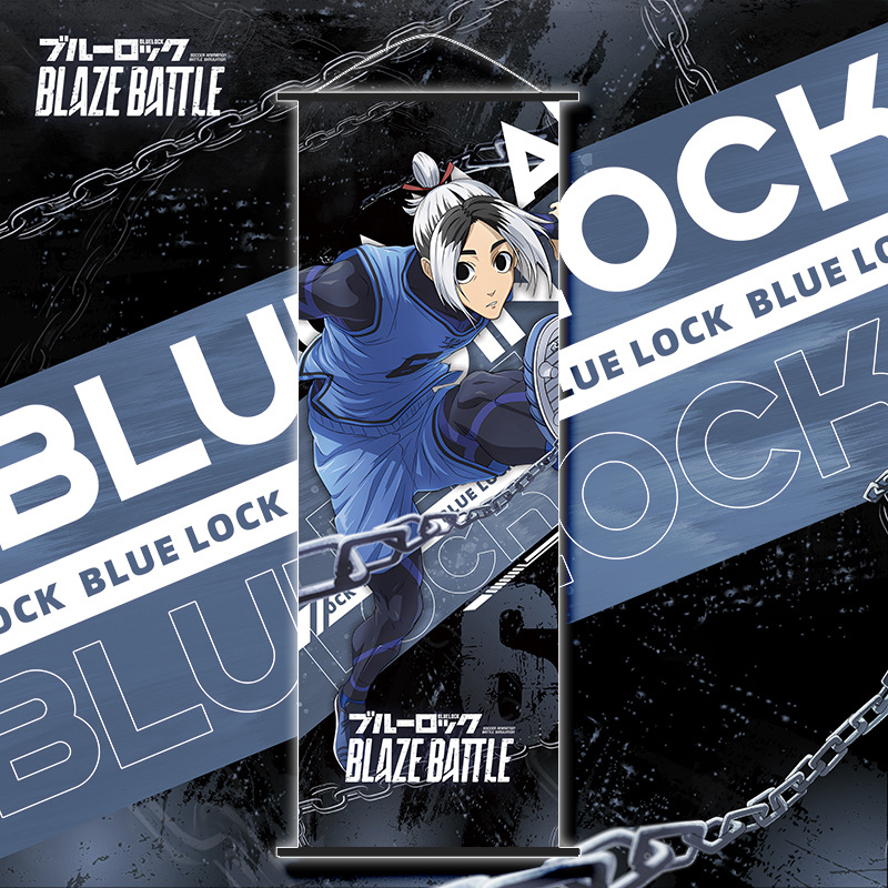Anime Blue Lock Scroll Canvas  - огляд і ціна Home Decor Painting