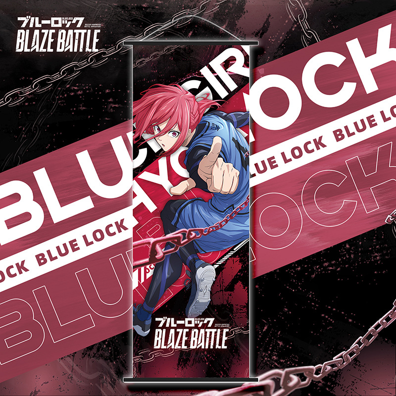 Anime Blue Lock Scroll Canvas  - огляд і ціна Home Decor Painting
