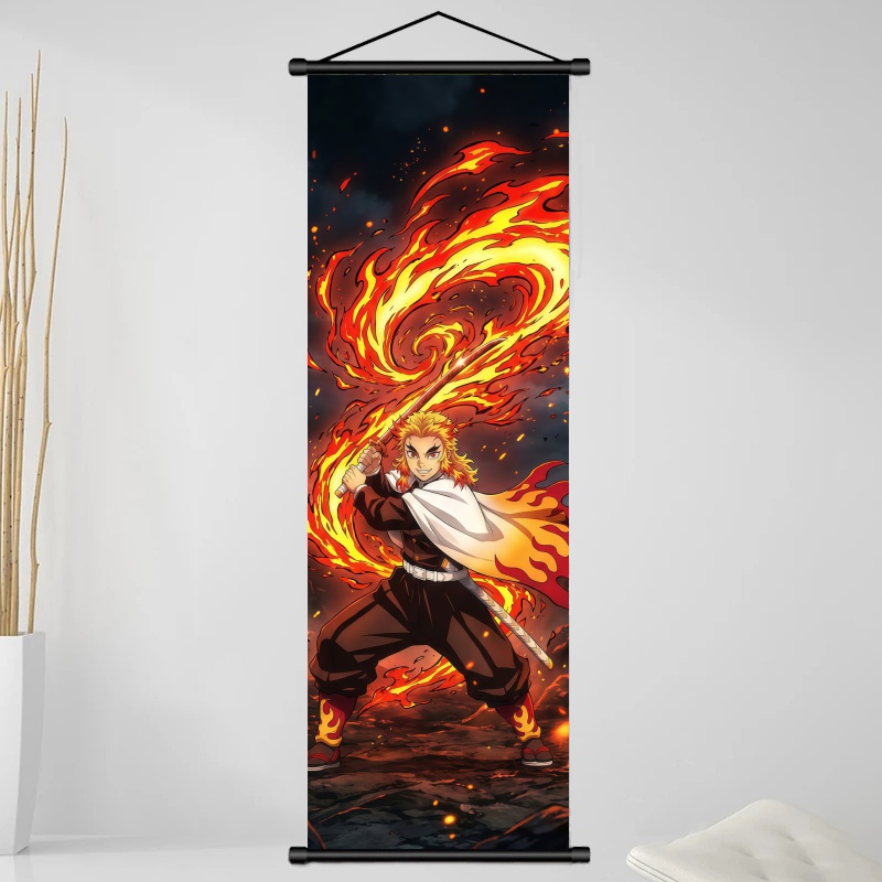 Demon Slayer Kyojuro Rengoku H - огляд і ціна Home Decor Painting