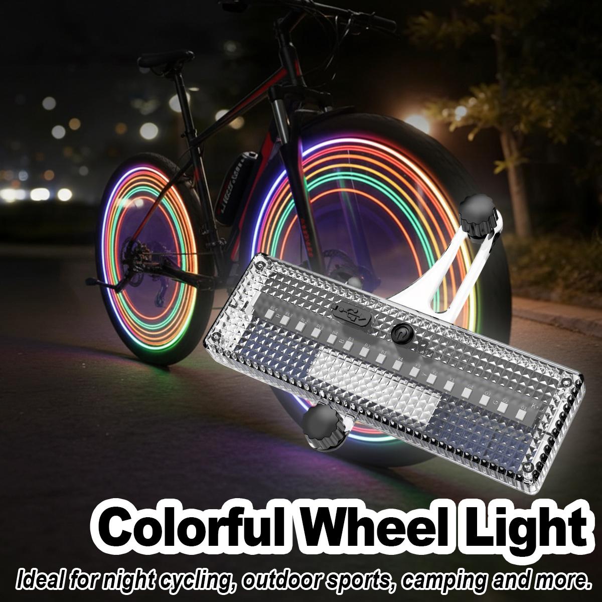 Solar LED Bicycle Wheel Light  - огляд і ціна Home Decor On Wheels