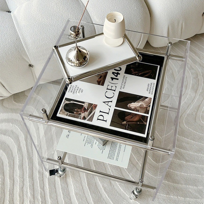 Modern Coffee Table Minimalist - огляд і ціна Home Decor On Wheels