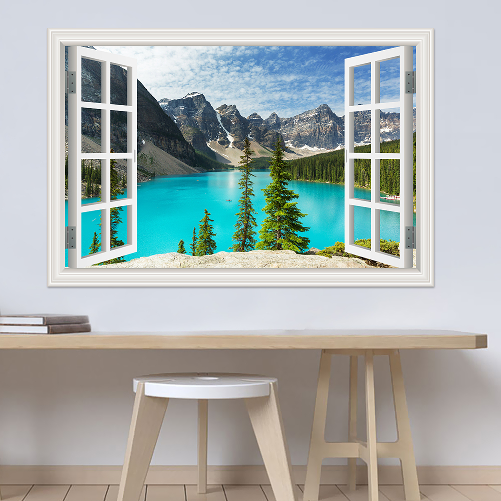 Modern 3D Large Landscape Wall - огляд і ціна Home Decor Vinyl Flooring
