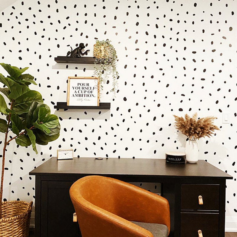 140 Pcs Polka Dots Nordic Wall - огляд і ціна Home Decor Vinyl Flooring