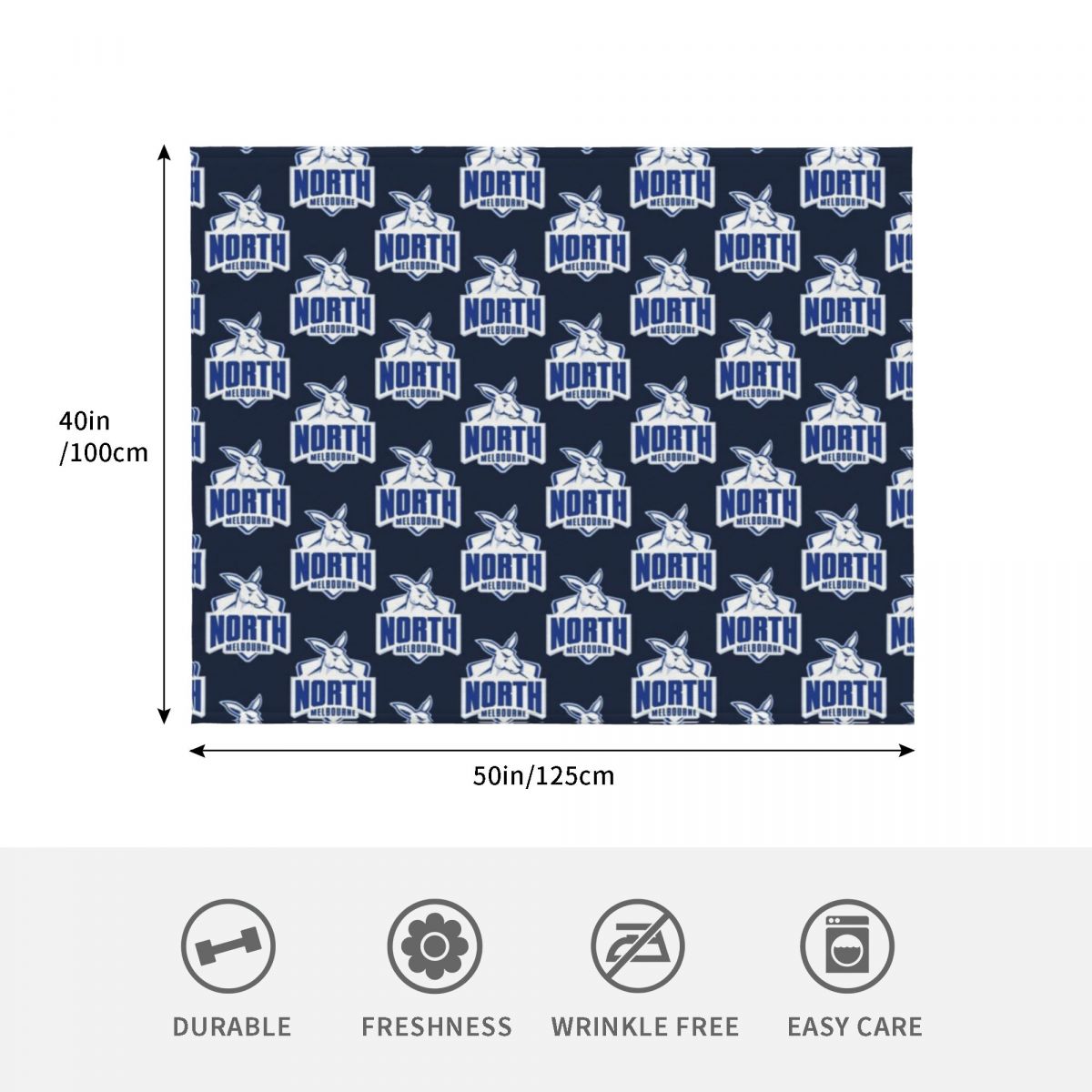 North Melbourne - Merch Throw  - огляд і ціна Home Decor Melbourne