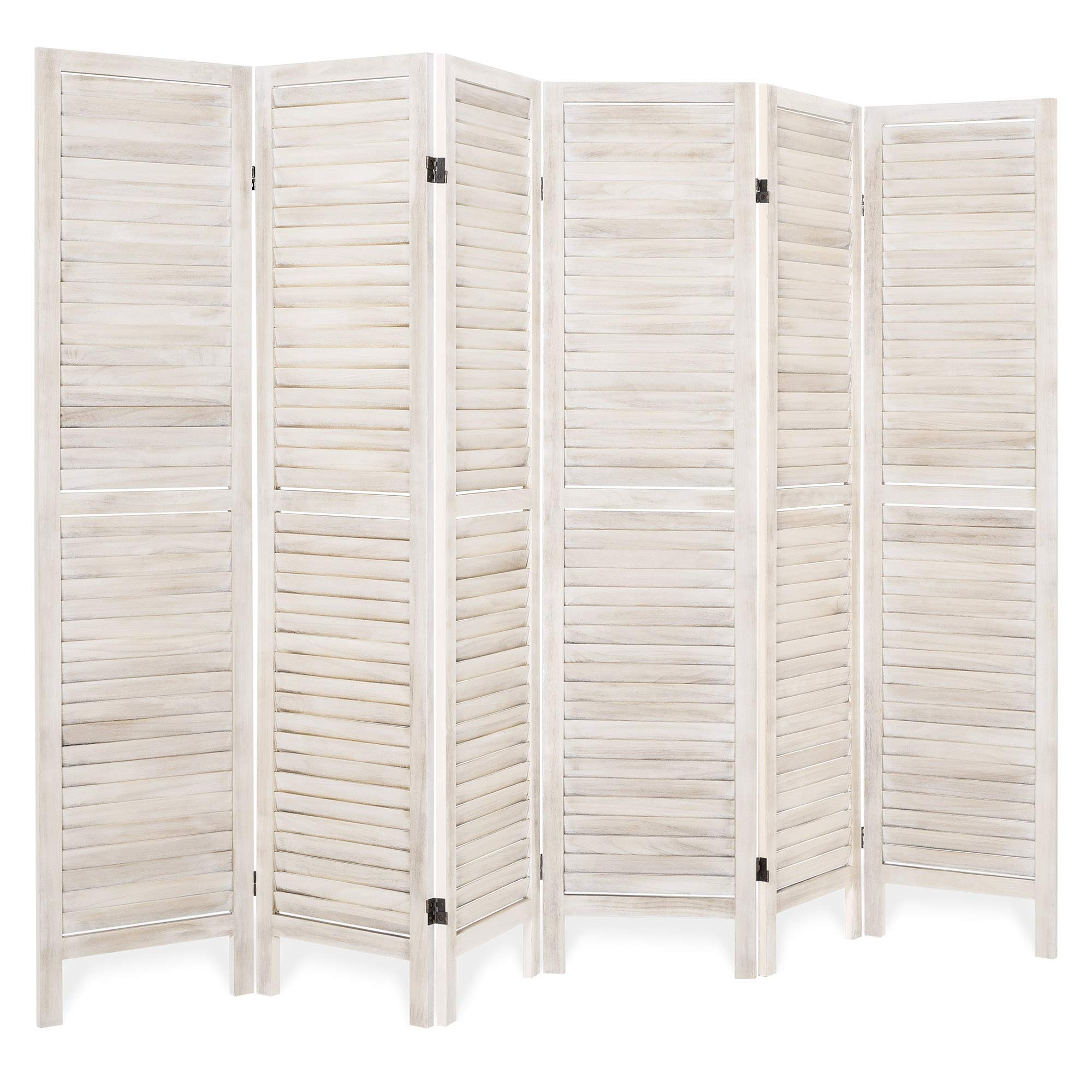 6-Panel Wooden Folding Room Di - огляд і ціна Room Divider Screen