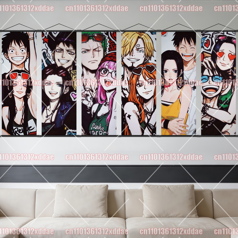 One Piece Scroll Painting Anim - огляд і ціна Canvas Painting