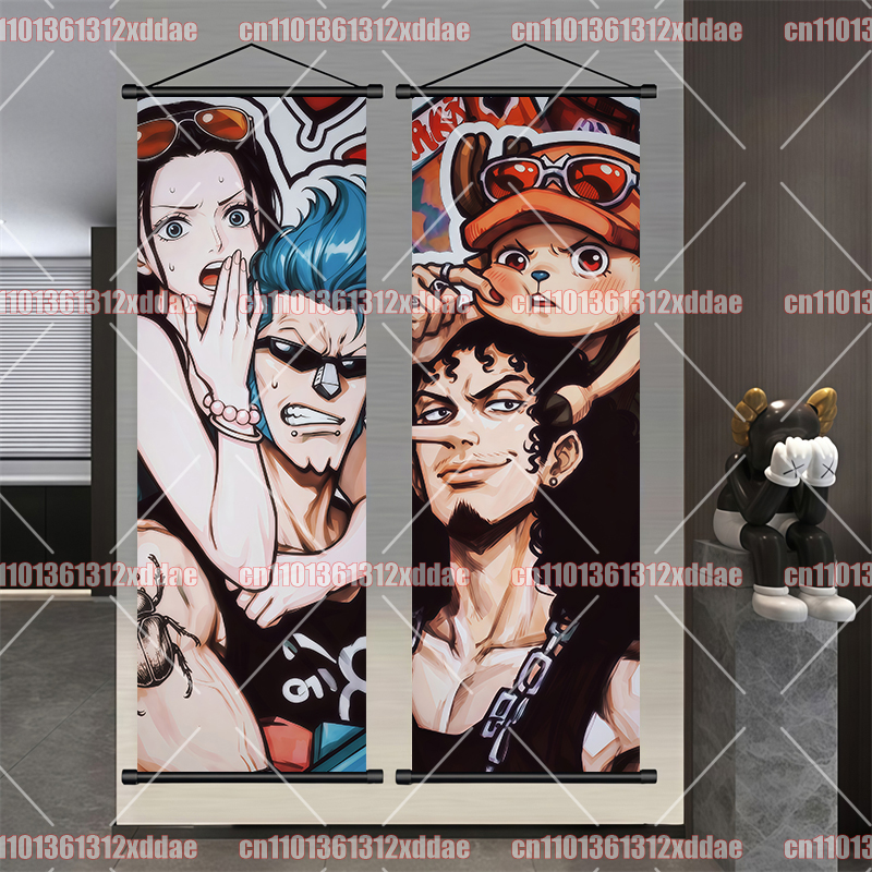 One Piece Scroll Painting Anim - огляд і ціна Canvas Painting