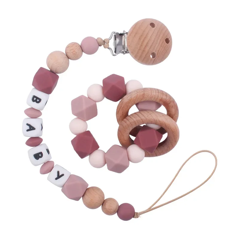 2ps Custom Baby Pacifier Clip  - огляд і ціна Wooden Letter Sign