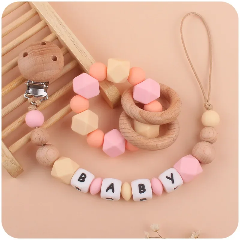 2ps Custom Baby Pacifier Clip  - огляд і ціна Wooden Letter Sign