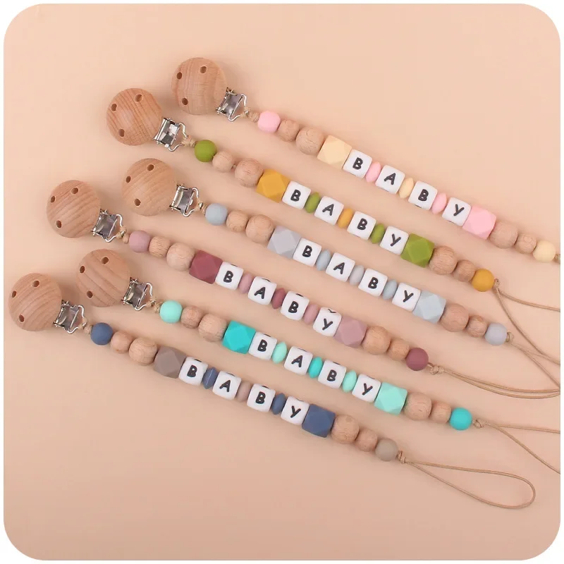 2ps Custom Baby Pacifier Clip  - огляд і ціна Wooden Letter Sign