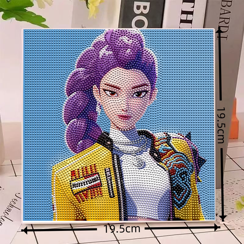 Anime Gilrs Lumi Mila Zoi K-po - огляд і ціна Home Decor Painting