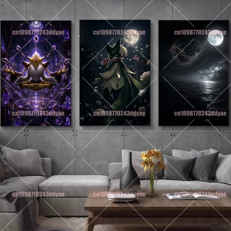 Anime Pokemon Character Canvas - огляд і ціна Home Decor Painting
