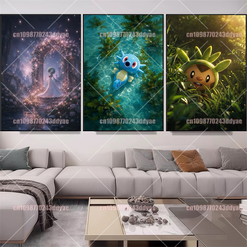 Anime Pokemon Character Canvas - огляд і ціна Home Decor Painting