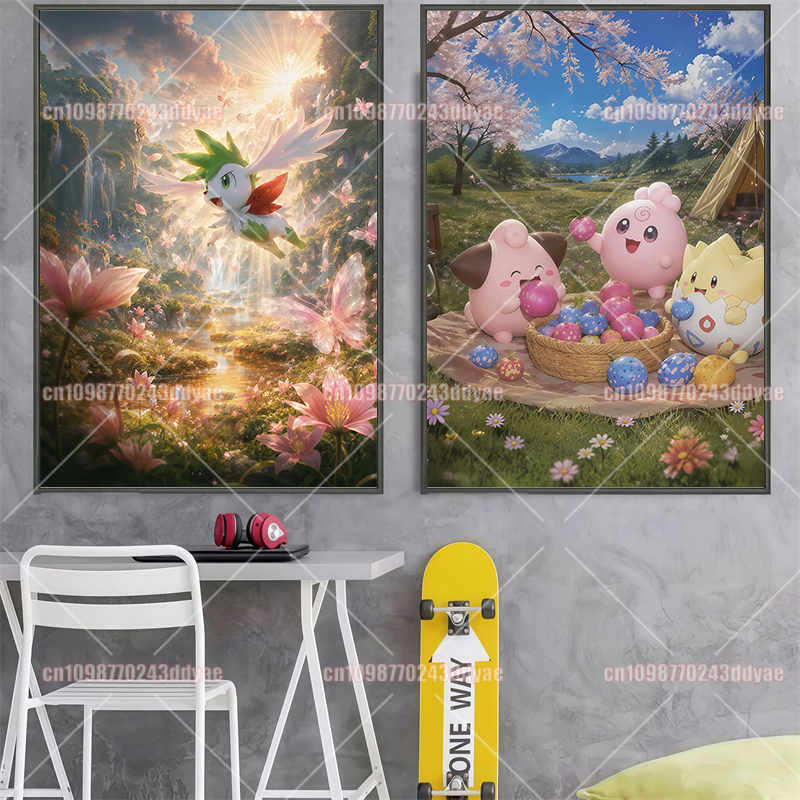 Anime Pokemon Character Canvas - огляд і ціна Home Decor Painting