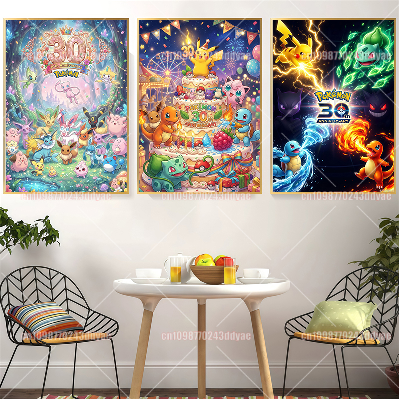 Classic Anime Pokemon Greninja - огляд і ціна Canvas Painting
