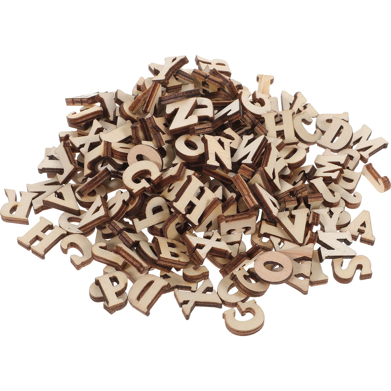 100pcs DIY Doodle Educational  - огляд і ціна Wooden Letter Sign