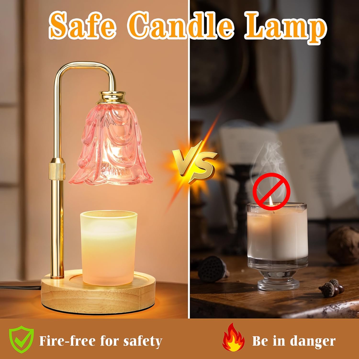 Pink Tulip Candle Warmer Lamp  - огляд і ціна Home Decor Tulip