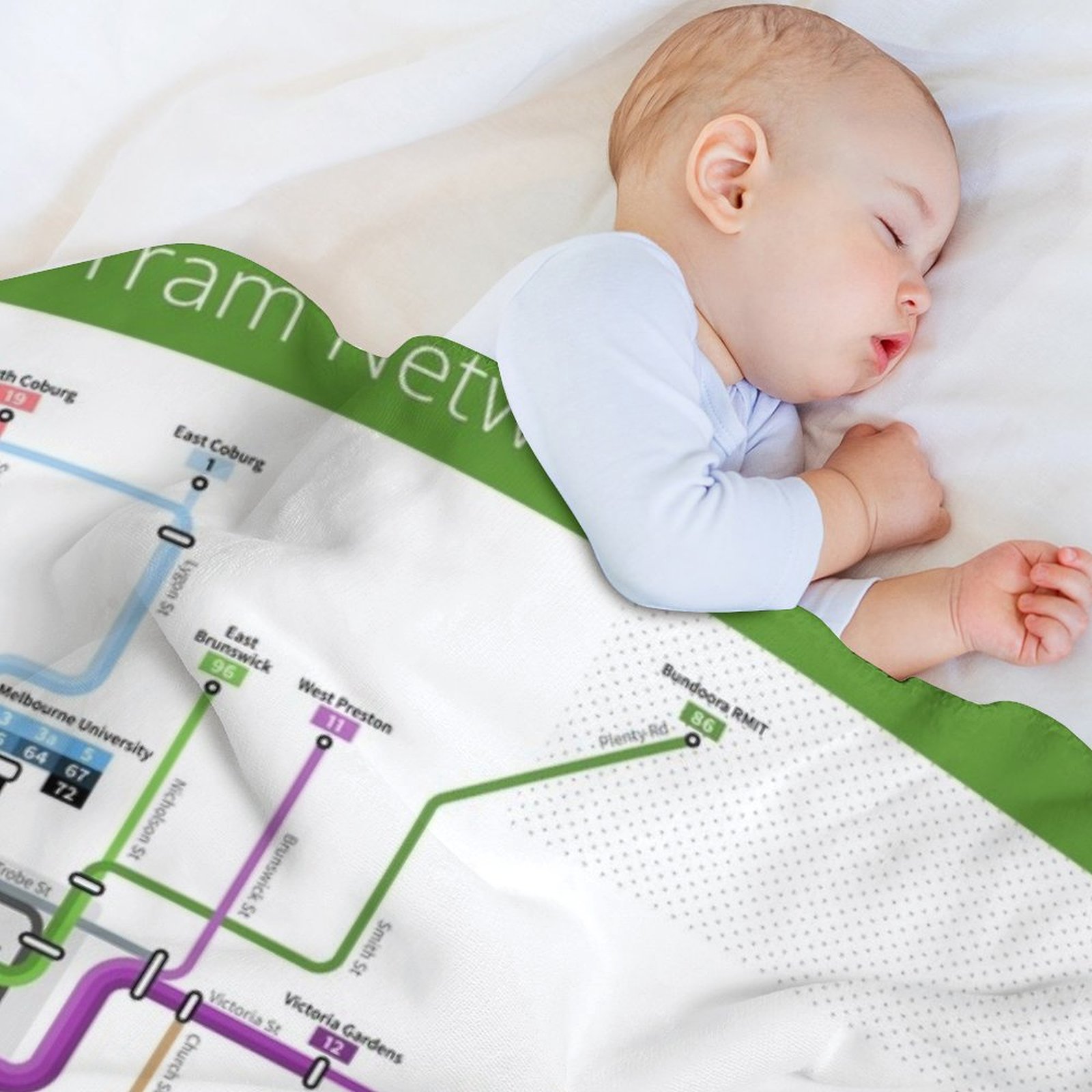 Melbourne Tram Network Map Thr - огляд і ціна Home Decor Melbourne