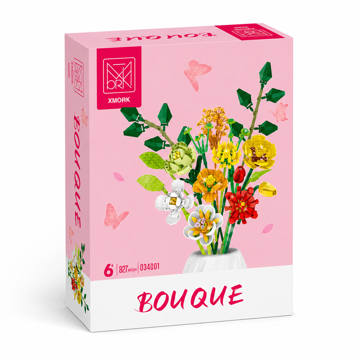 Bouquet Flower Building Blocks - огляд і ціна Home Decor Vase With Flowers