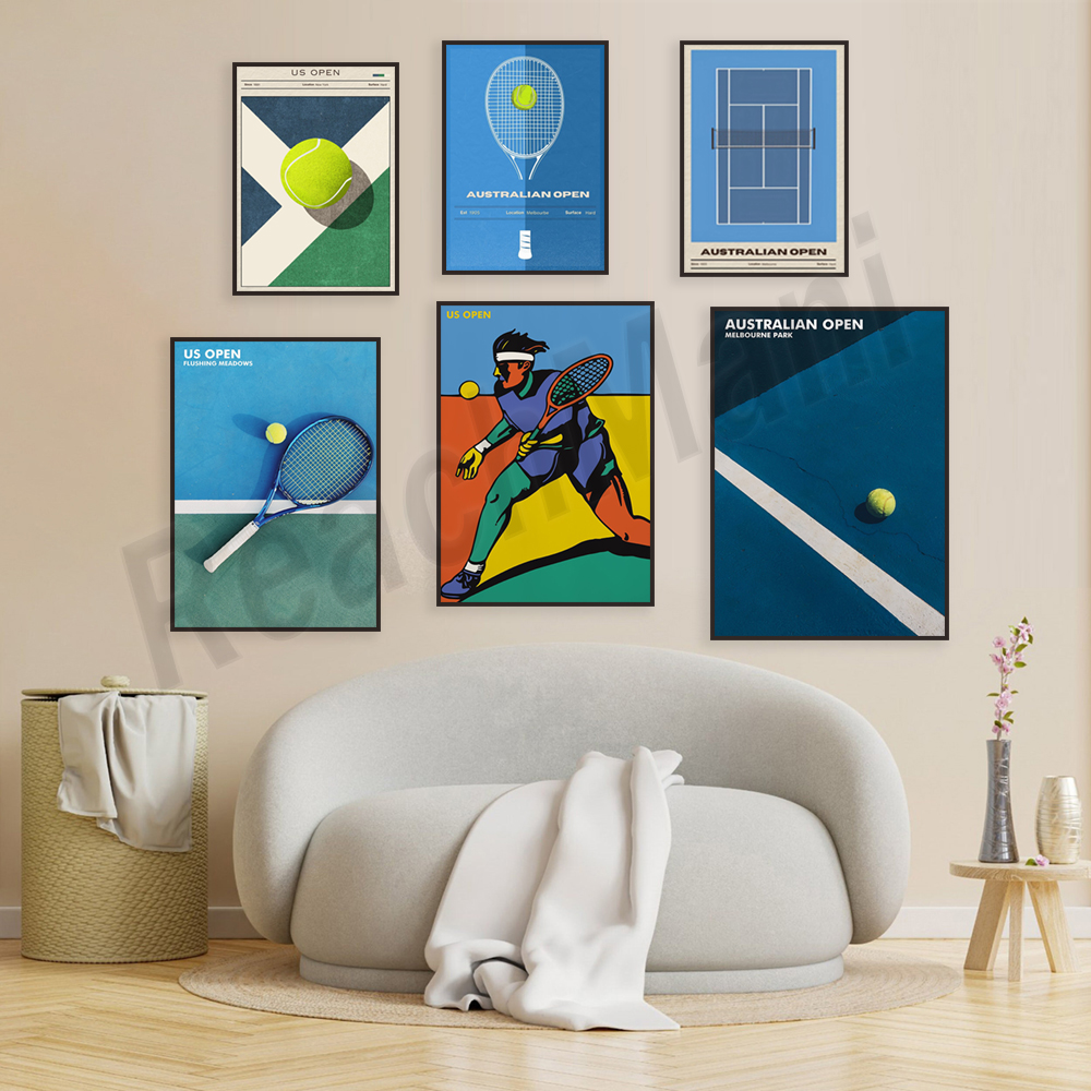 Tennis poster, US Open, Austra - огляд і ціна Home Decor Melbourne