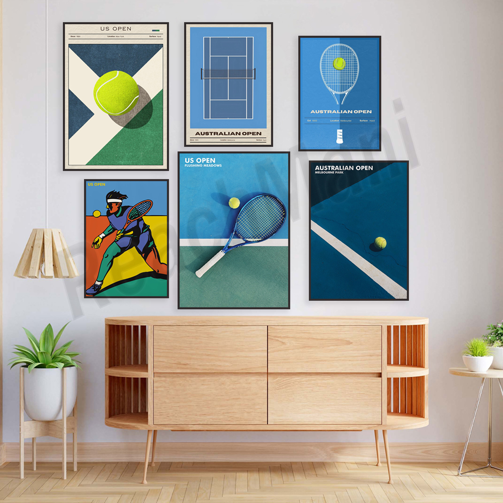 Tennis poster, US Open, Austra - огляд і ціна Home Decor Melbourne