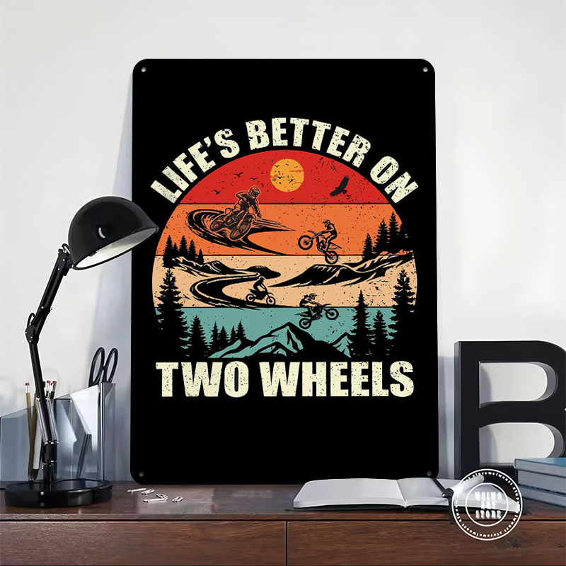 Life's Better on Two Wheels Ti - огляд і ціна Home Decor On Wheels