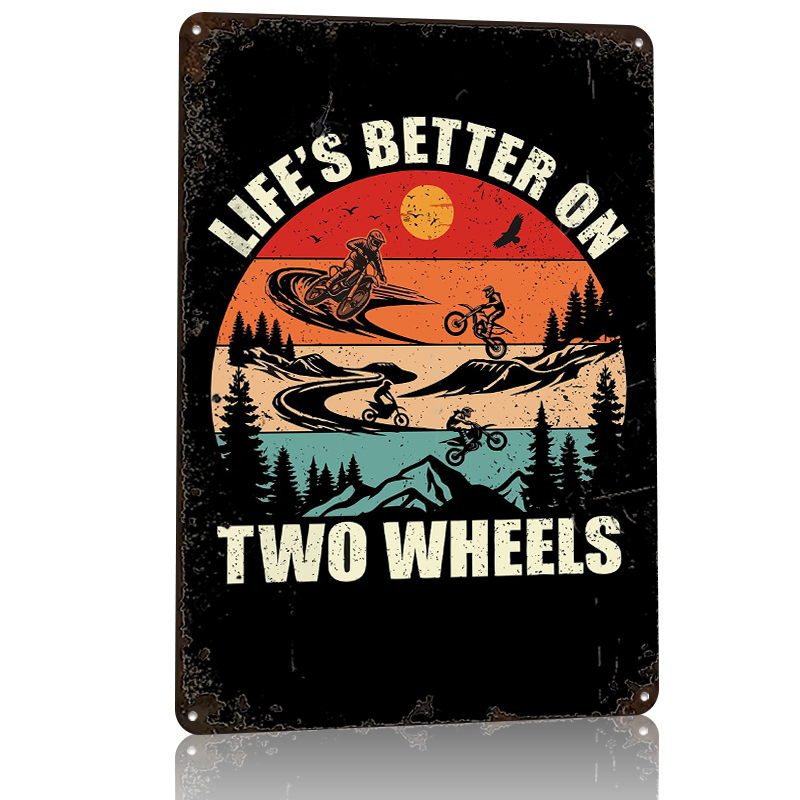 Life's Better on Two Wheels Ti - огляд і ціна Home Decor On Wheels