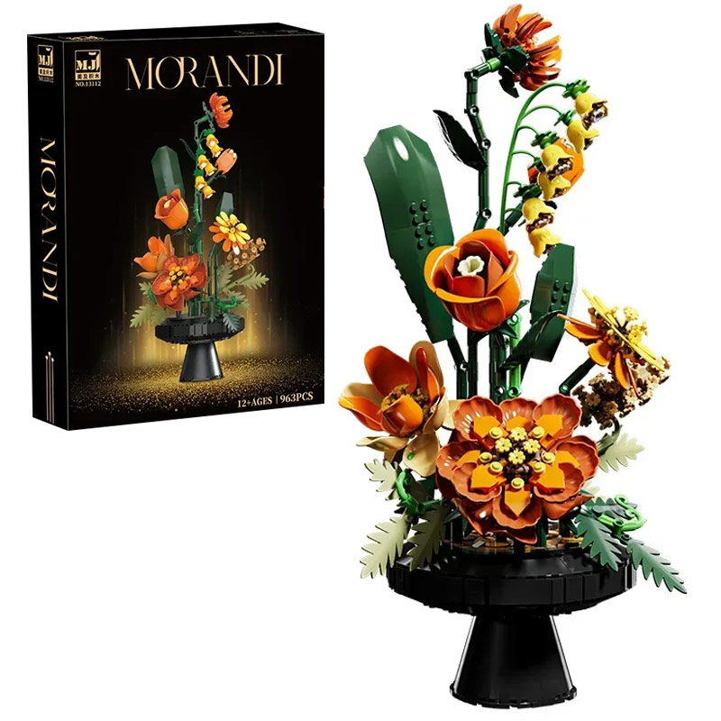 963PCS MOC Morandi Artificial  - огляд і ціна Home Decor Tulip