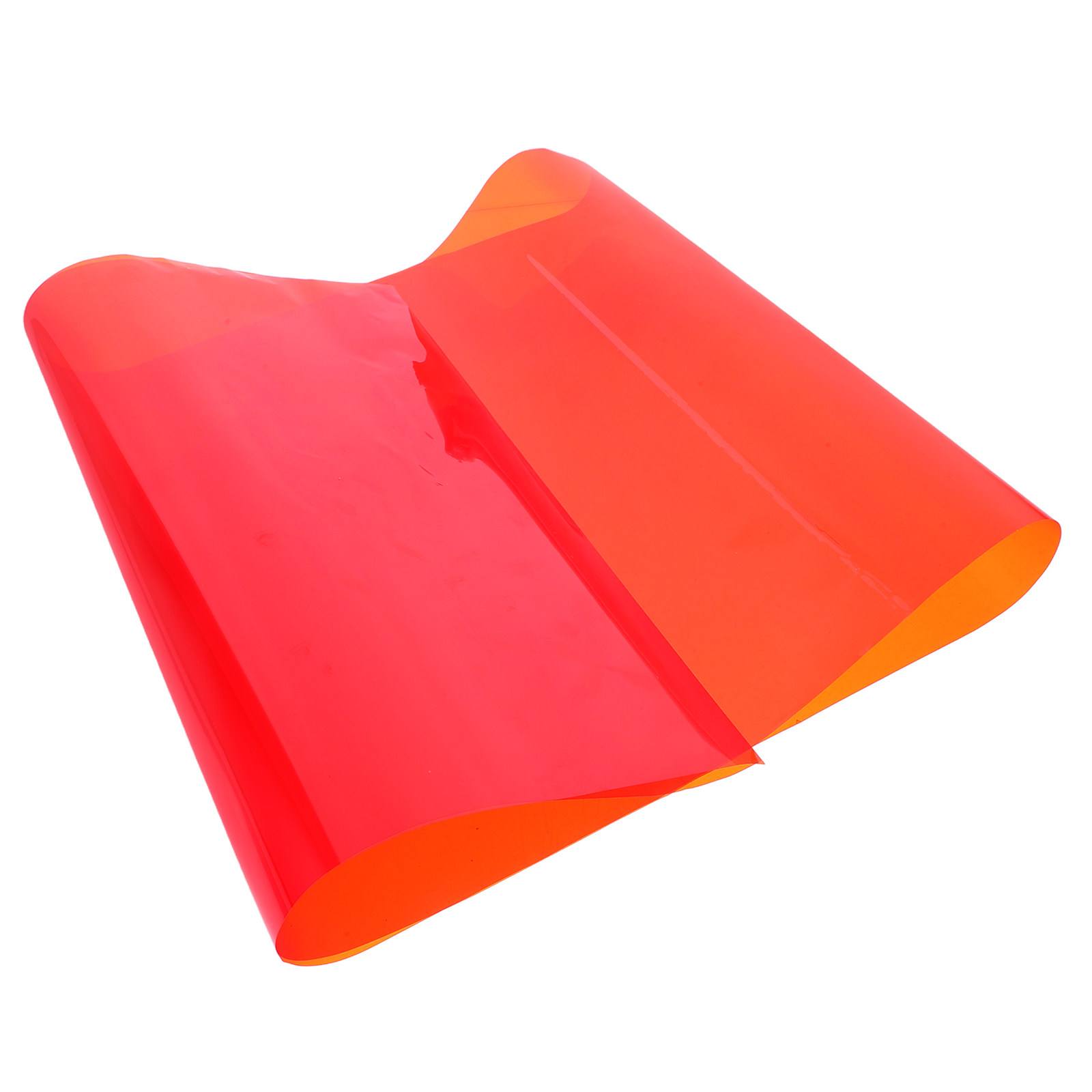 Colored Static Cling Window Fi - огляд і ціна Home Decor Orange