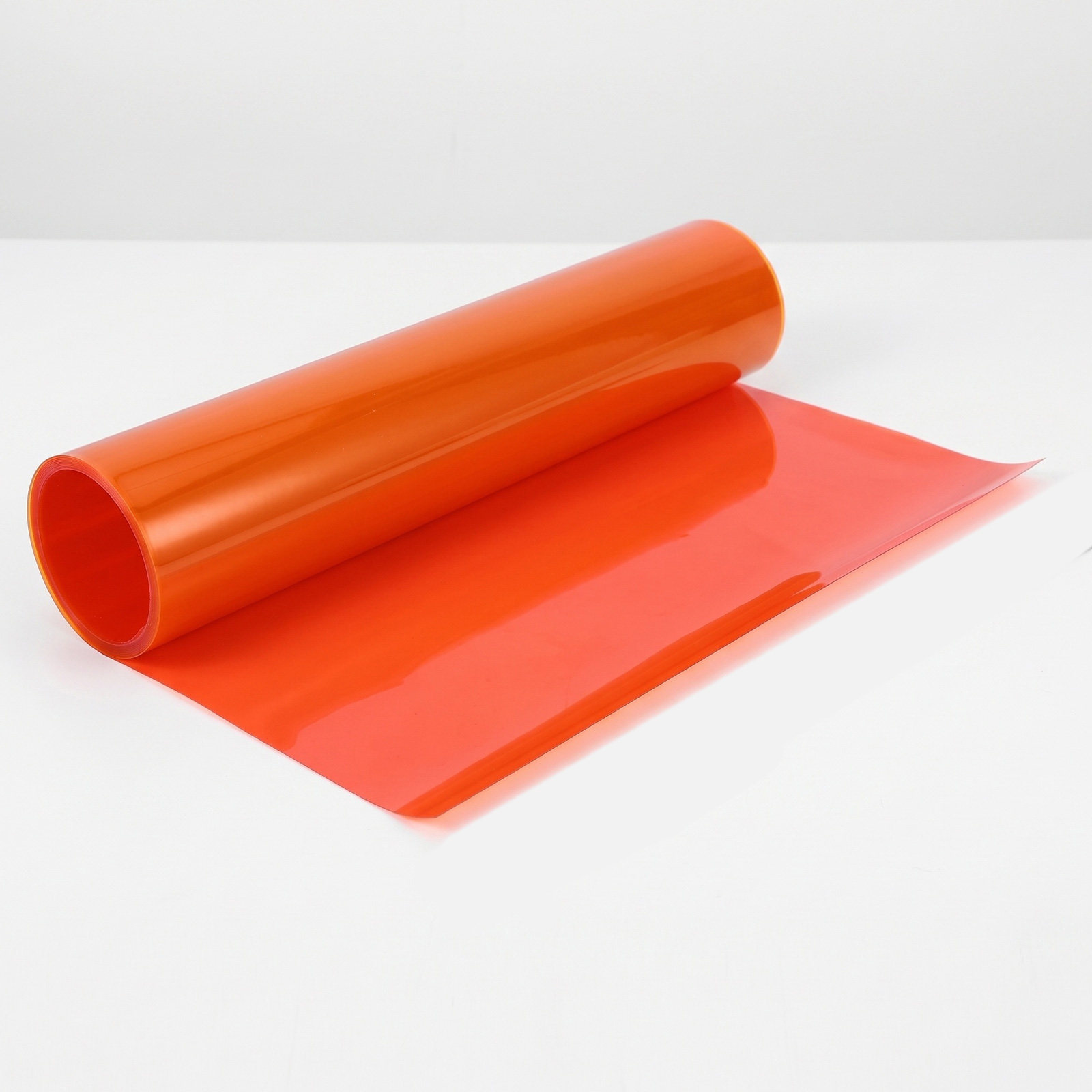 Colored Static Cling Window Fi - огляд і ціна Home Decor Orange