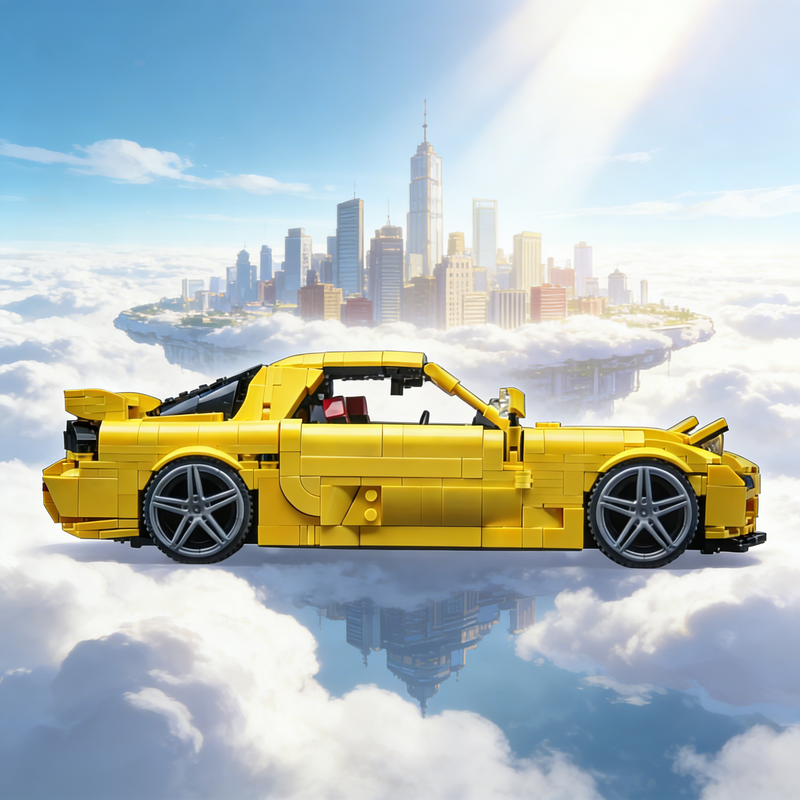 1315pcs MOC Mazda FD Cars Mode - огляд і ціна Home Decor Diy Ideas