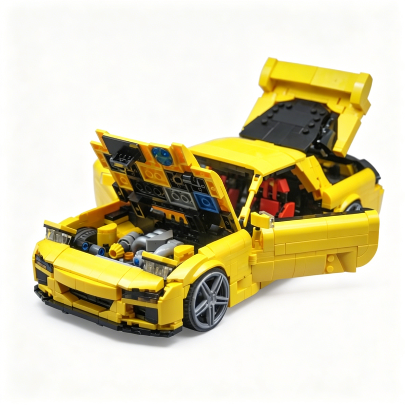 1315pcs MOC Mazda FD Cars Mode - огляд і ціна Home Decor Diy Ideas