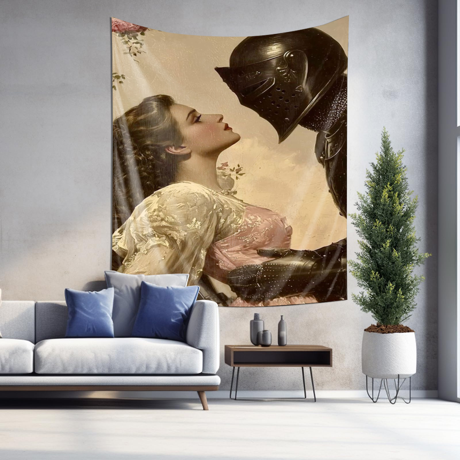 Elegant Knight and Lady Tapest - огляд і ціна Home Decor Medieval