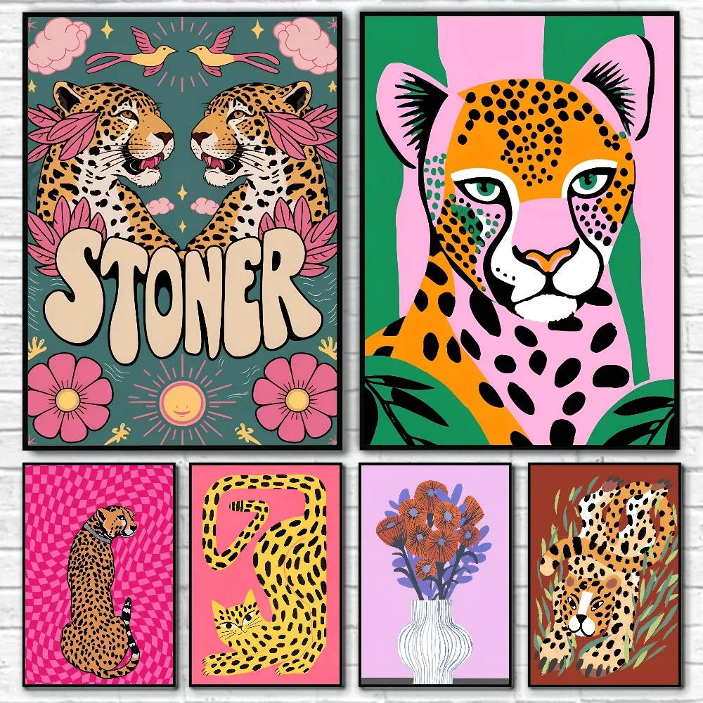 Wild Leopard Tiger Vase Flower - огляд і ціна Home Decor Vase With Flowers