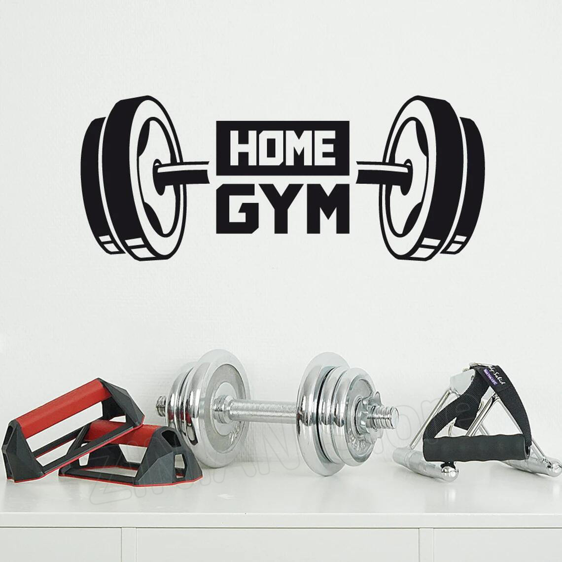 Fitness Home Gym Decor Wall St - огляд і ціна Home Decor Vinyl Flooring