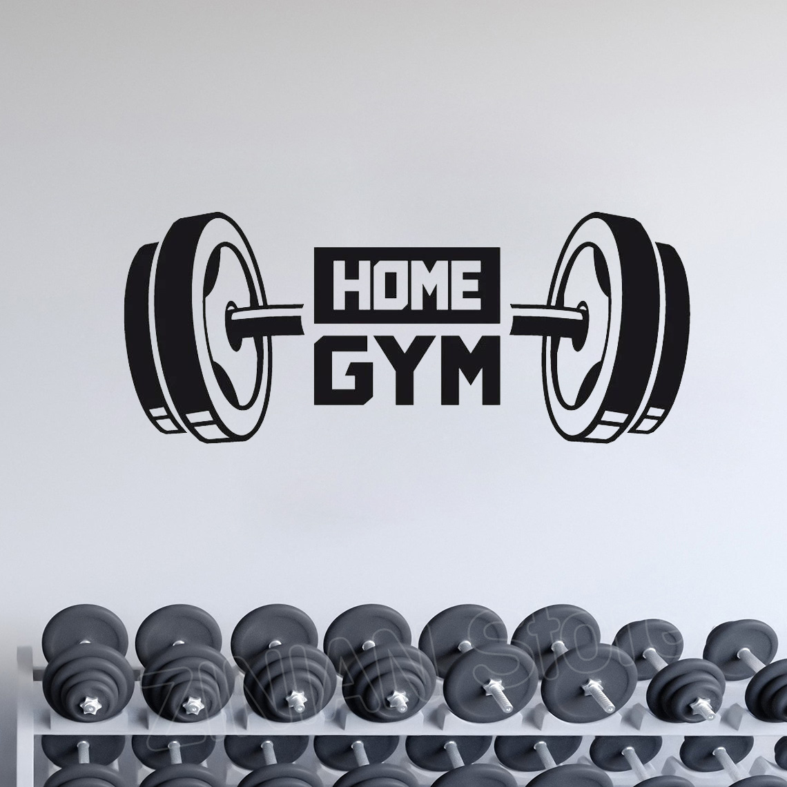 Fitness Home Gym Decor Wall St - огляд і ціна Home Decor Vinyl Flooring
