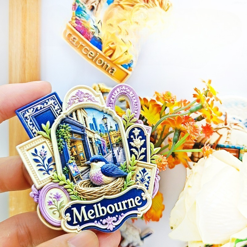 Melbourne Bird Lane Fridge Mag - огляд і ціна Home Decor Melbourne